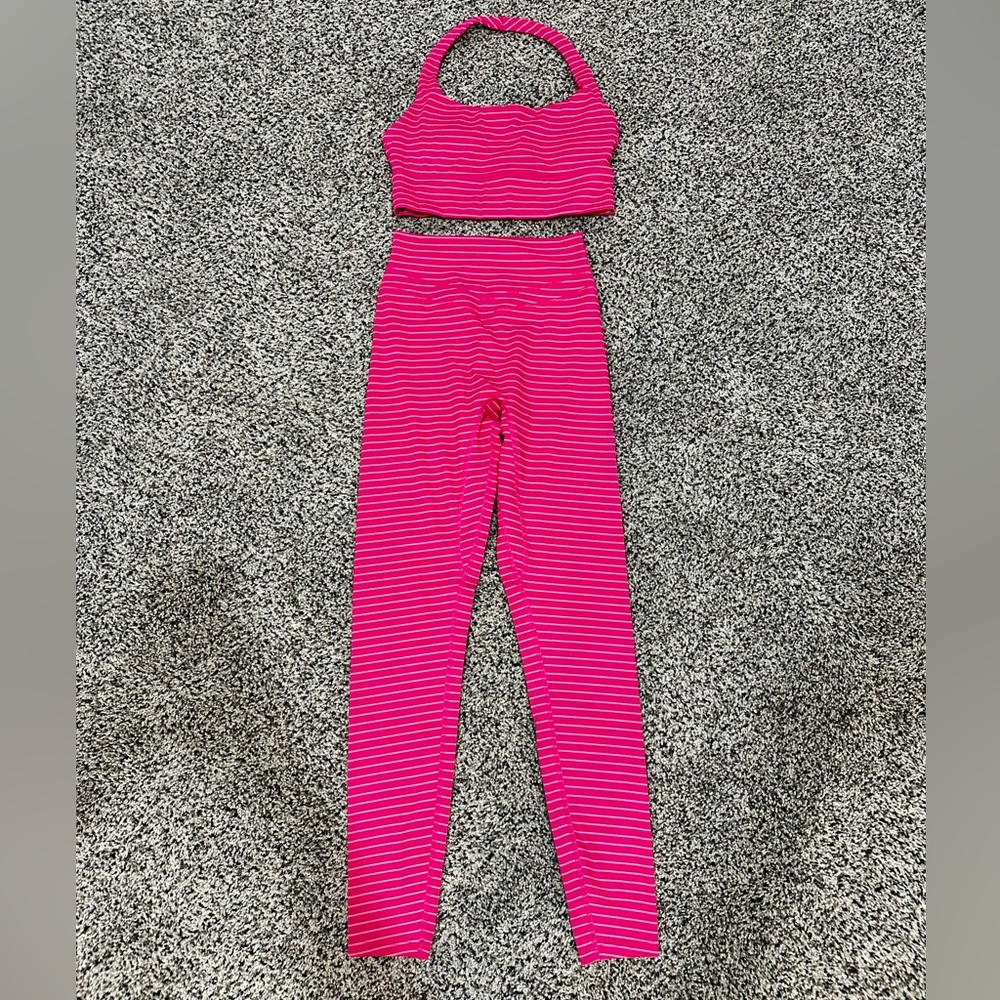 Vitality x Chloe G Pulse halter bra and Pulse leggings set